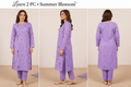2pc Premium Pure Lawn Floral Embroidered-Lailik