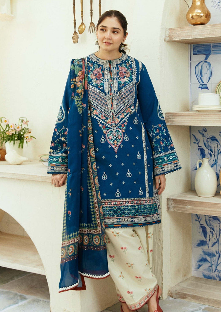 Arsh Blue 3PC ZB-4029