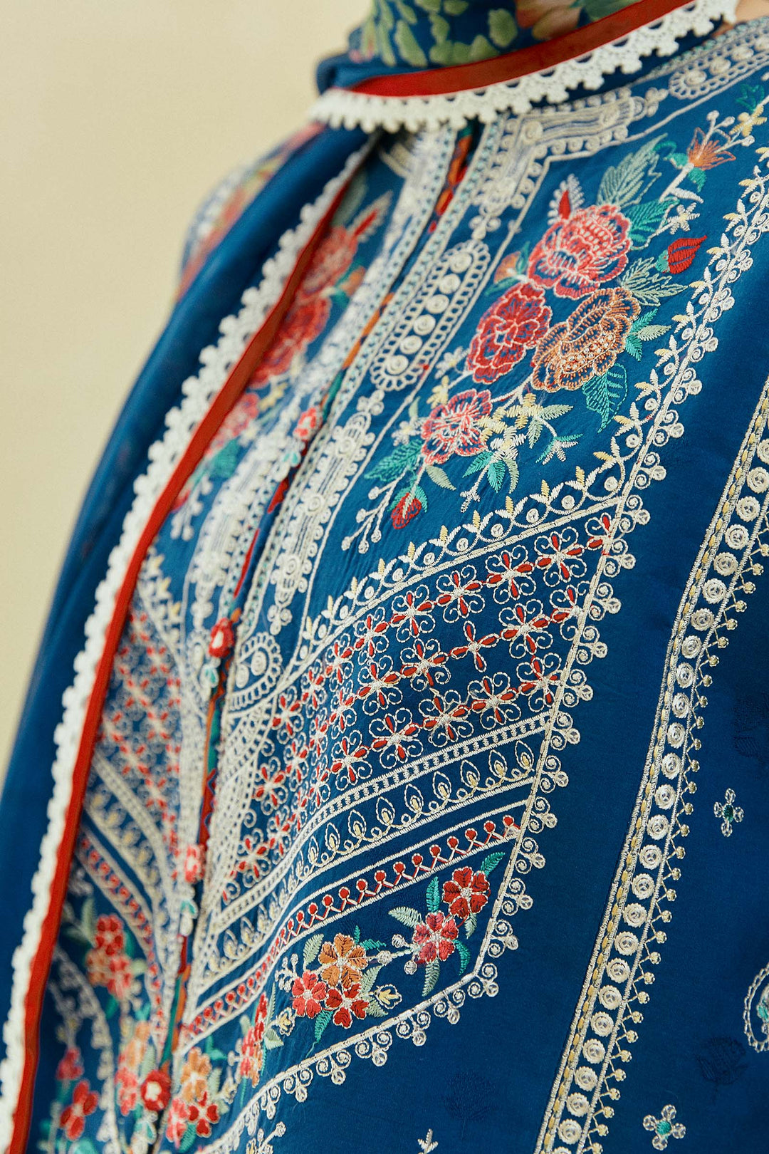 Arsh Blue 3PC ZB-4029